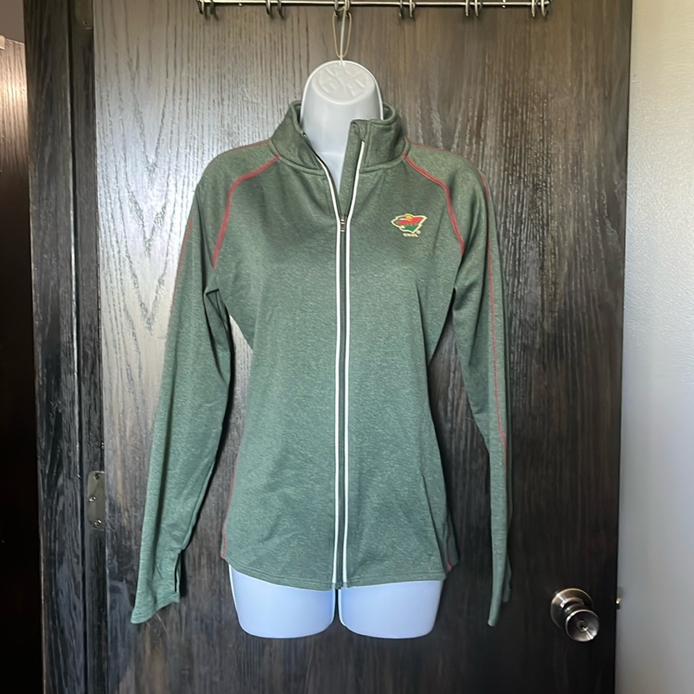 Official NHL Gear MN Wild Women’s zip up M